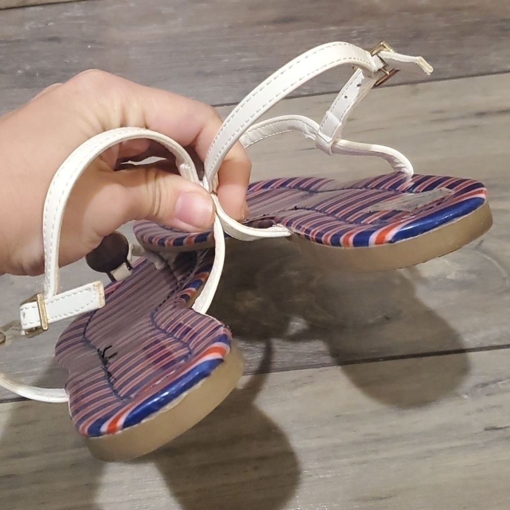Tommy Hilfiger Women Ankle Strap Sandals shoes sz 8.5 - Picture 5 of 10